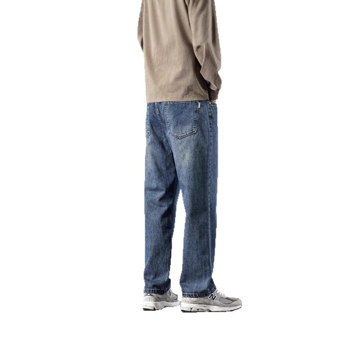 Men's Comfortable Wide-leg Jeans Mune Fashion