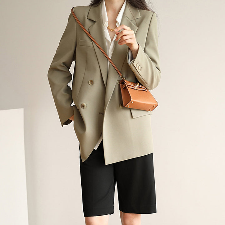 Women Elegant Oversized Blazer Jacket Drune
