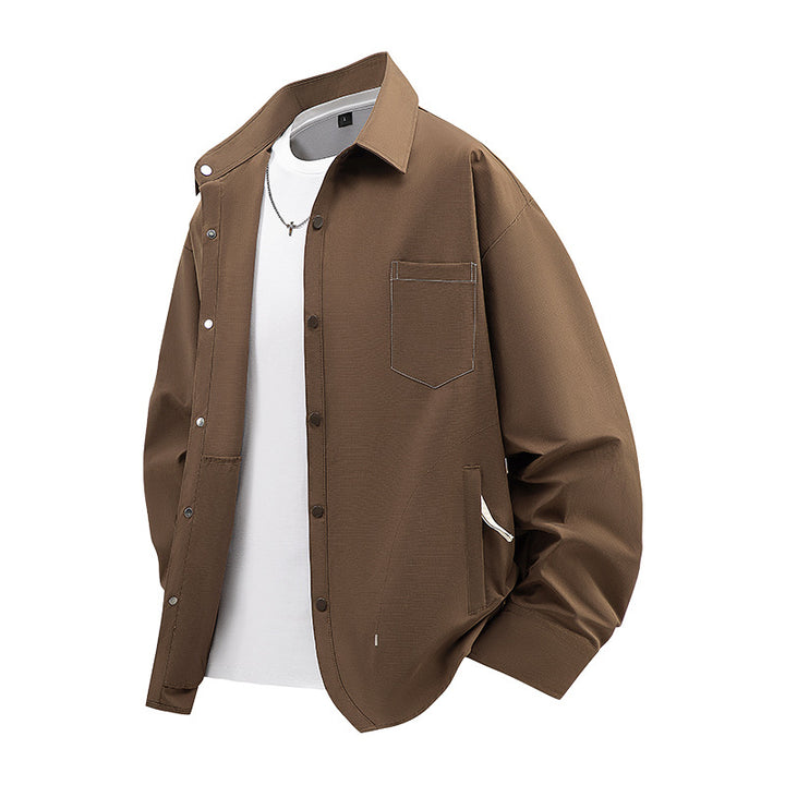 Men's Fashionable and Casual Overshirt Jacket Mune Fashion
