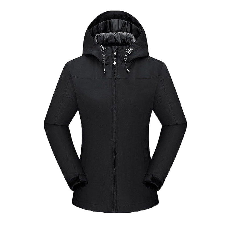 Men's ultralight packable rain jacket with adjustable hood and elastic cuffs Mune Fashion