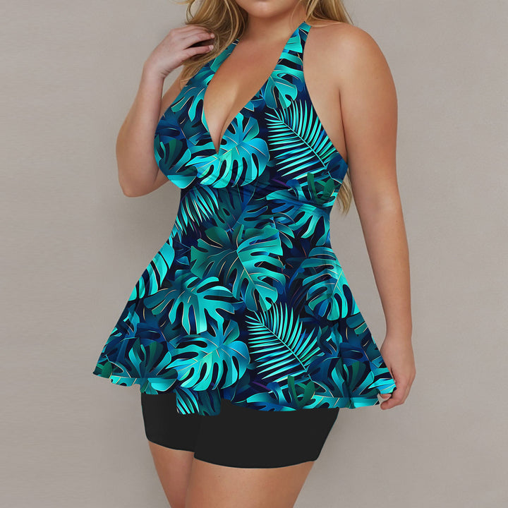 Women's Elegant Swimsuit with Wrap Design Mune Fashion
