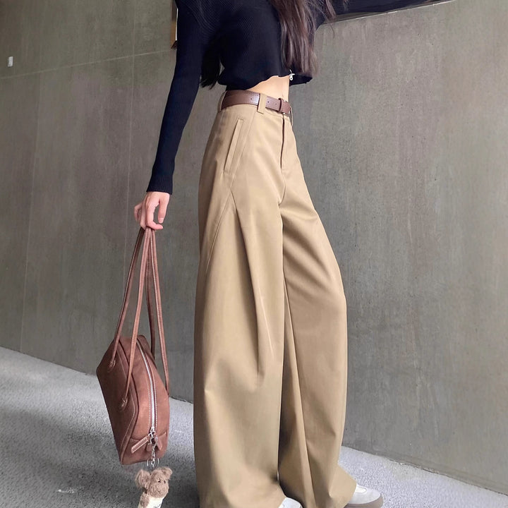 Ladies fashionable and casual high thousands pants Mune Fashion