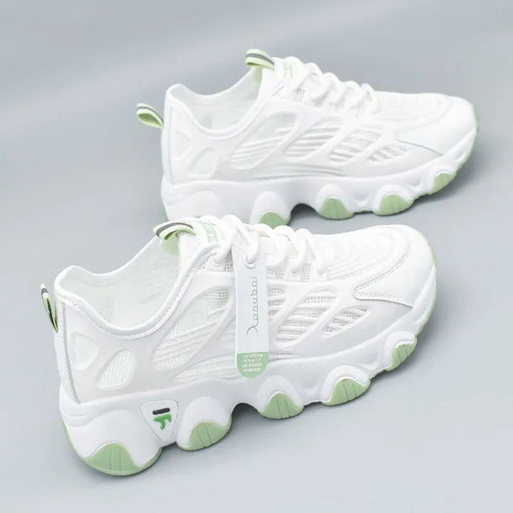 Women’s running sneakers with breathable surface structure and cushioning sole Mune Fashion