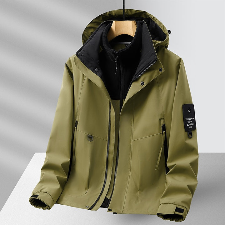 Unisex fleece jacket with high collar Mune Fashion