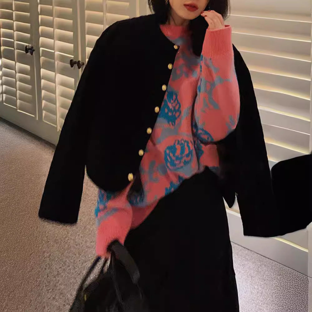Women Patterned Quilted Jacket Mune Fashion