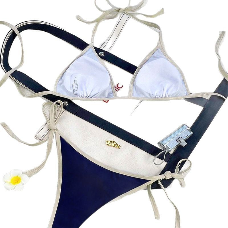 Women's Triangle Bikini with innovative design and adjustable straps Mune Fashion