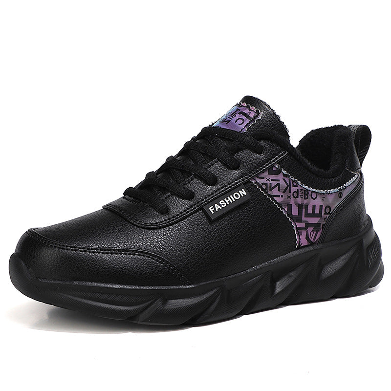 Women’s urban bulky sneaker with soft faux fur lining, padded entry and striking profile sole Mune Fashion