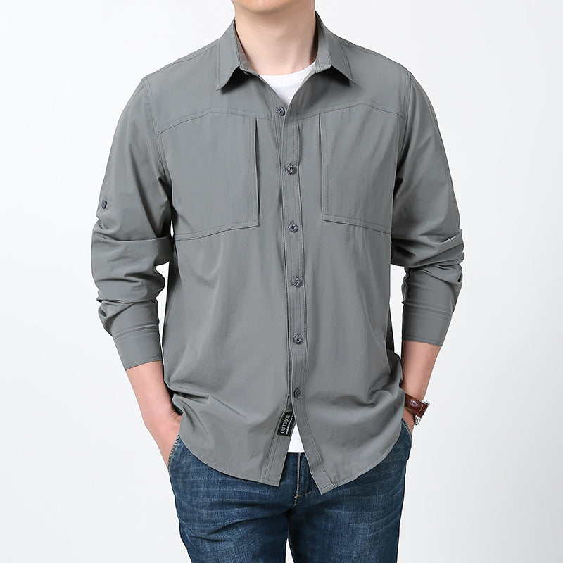 Men's Multifunctional Casual Shirt Mune Fashion