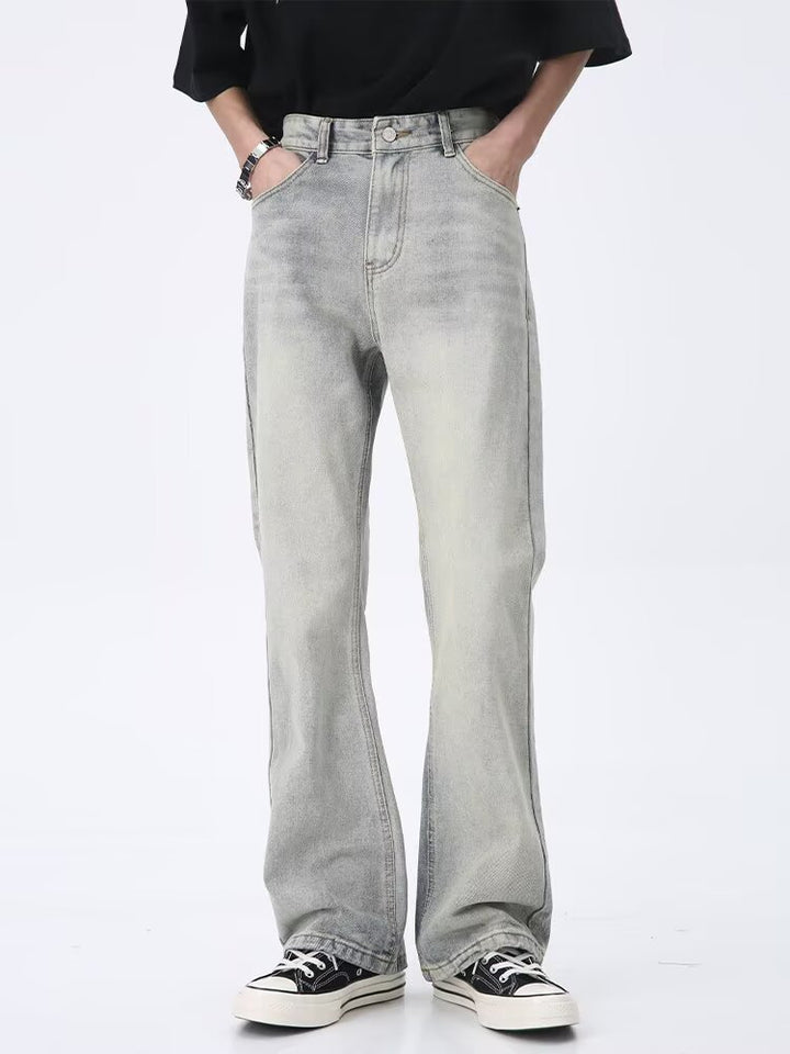 Men's Casual High-Waisted Jeans Mune Fashion
