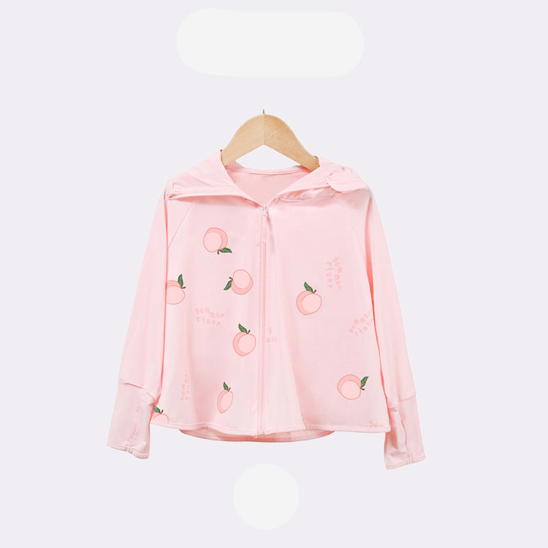 Children's UV protection jacket with hood and breathable properties Mune Fashion