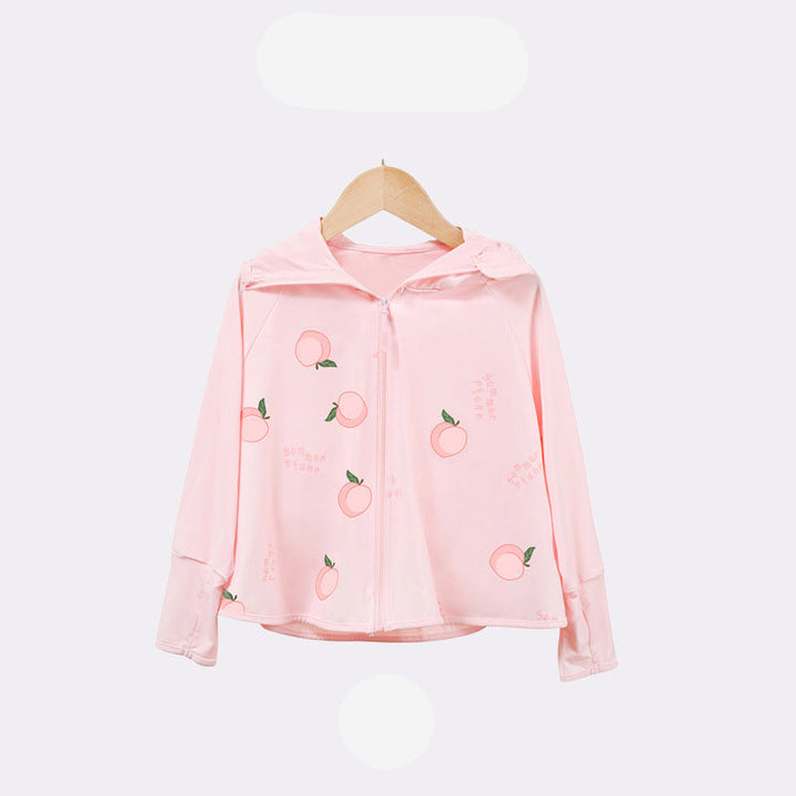 Children's UV protection jacket with hood and breathable properties Mune Fashion