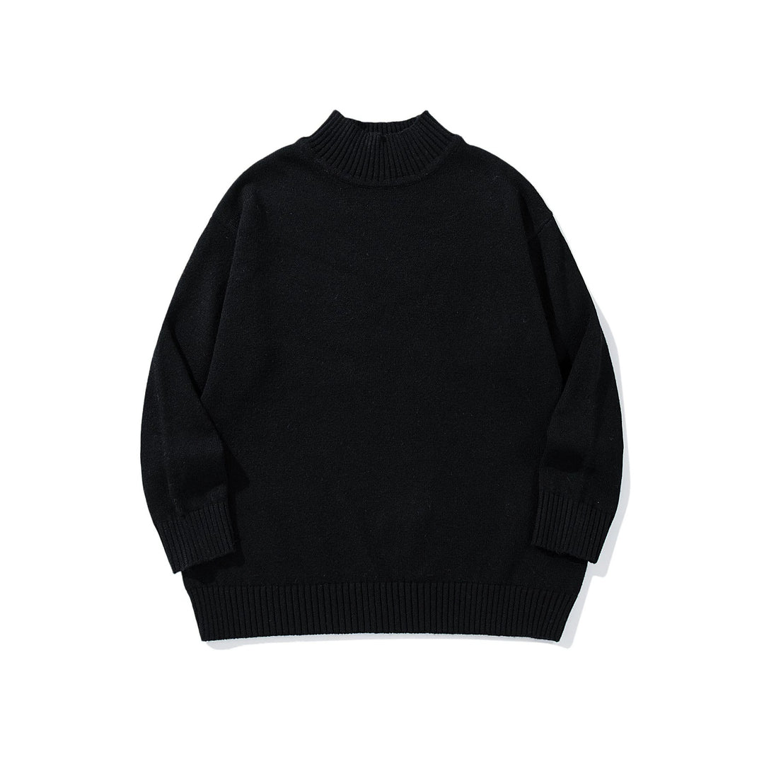 Unisex Oversize-Troyer-Pullover with short standing collar and wide ribbed cuffs Mune Fashion