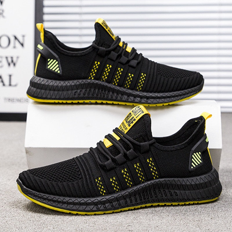 Men's Breathable Sneakers with Flexible Comfort Mune Fashion