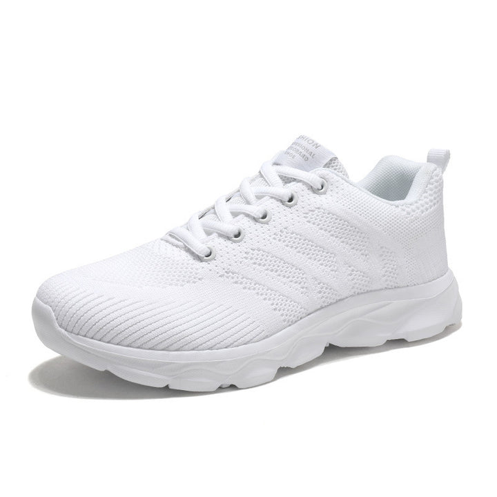 Unisex nan light breathable knitted sneakers with cushioning midsole Mune Fashion