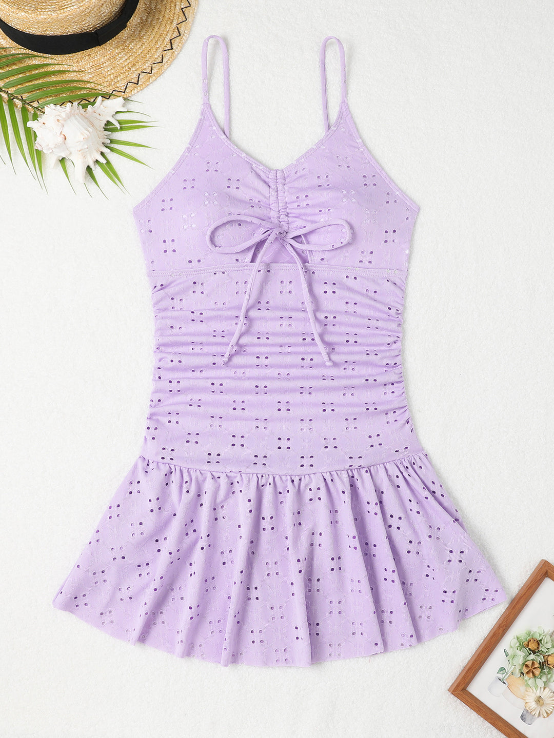 Women’s Wrap Swimsuit with Fashionable Ruffle Details Mune Fashion