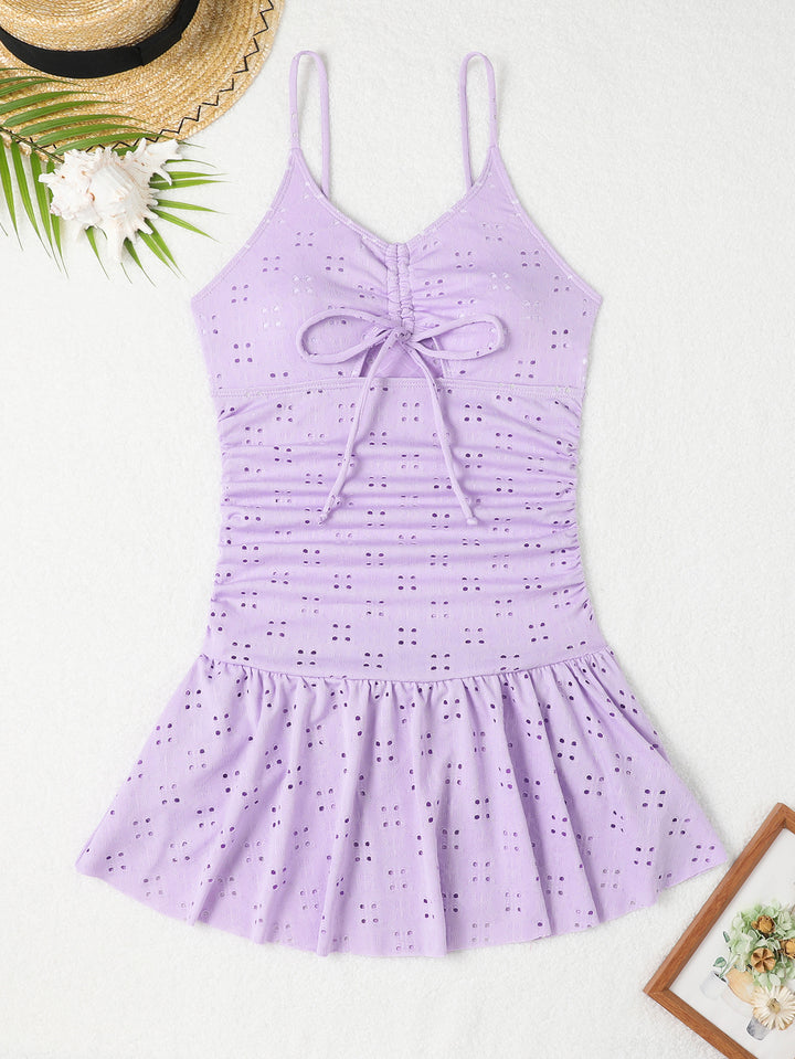 Women’s Wrap Swimsuit with Fashionable Ruffle Details Mune Fashion