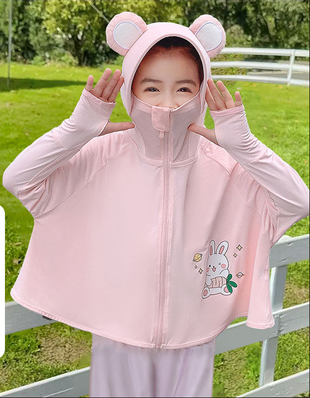 Girls practical hoodie jacket with playfully animalistic design Mune Fashion