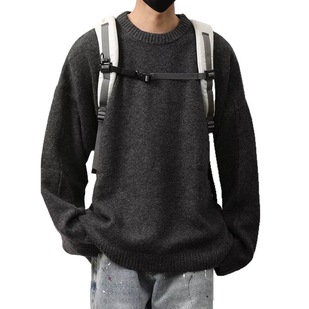Men's Loose Knit Sweater Mune Fashion
