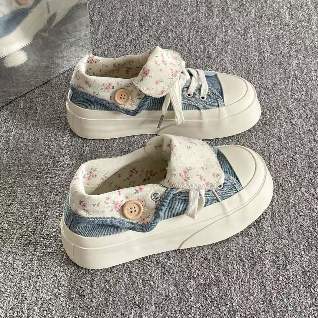 Women's sneakers with sophisticated foldable design and soft inner lining Mune Fashion