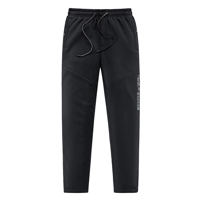 Men's Sportive Jogging Pants in Tapered Fit with Drawstring and Elastic Cuffs Mune Fashion