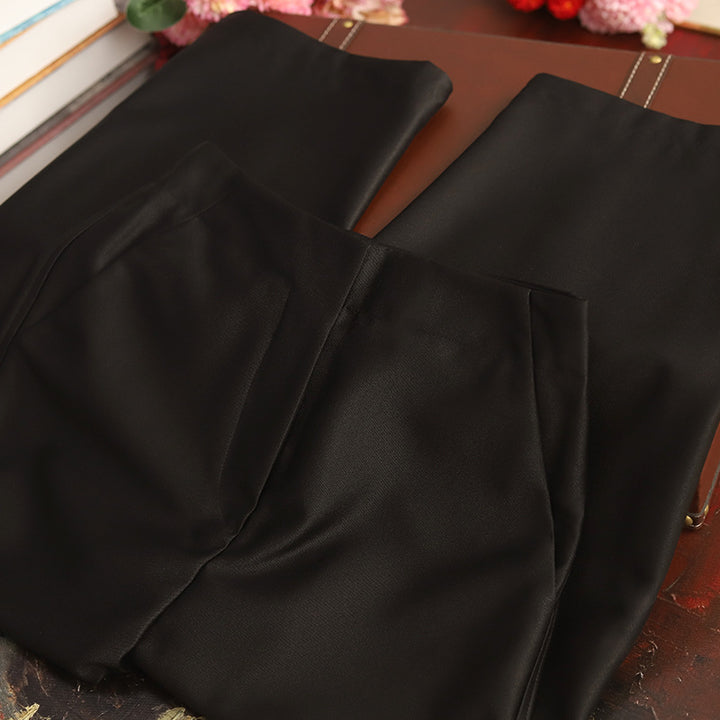 Women Elegant and Flowing Palazzo Trousers Drune