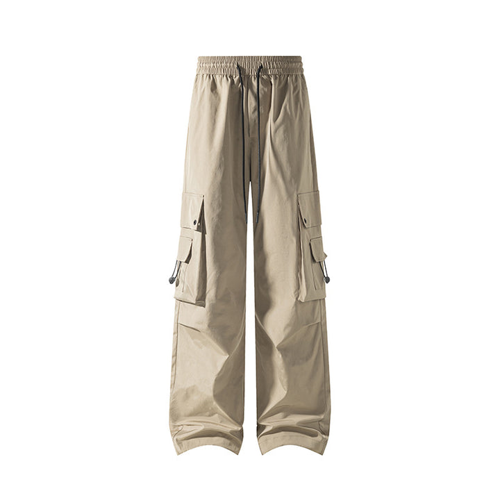 Men's cargo pants with multiple pockets and elastic waistband Mune Fashion