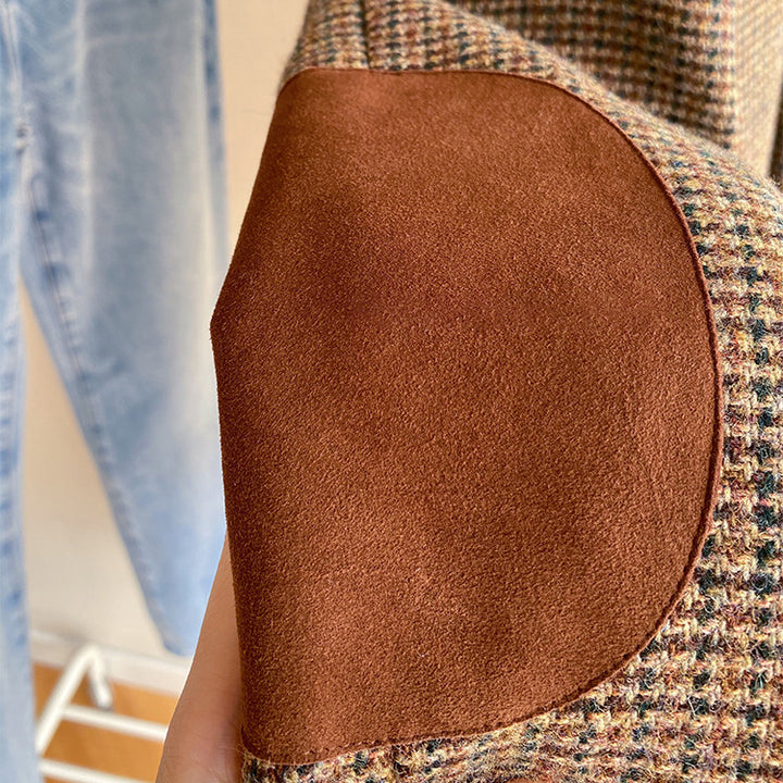 Women Classic Tweed Blazer Mune Fashion