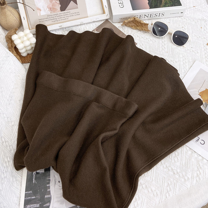 Ladies High Quality Knit Pants Mune Fashion