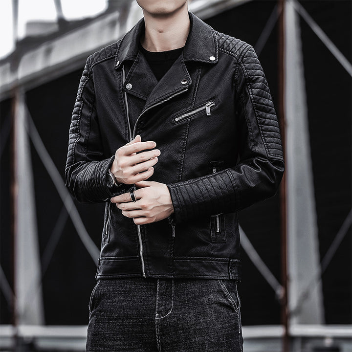 Men's Biker Jacket Mune Fashion