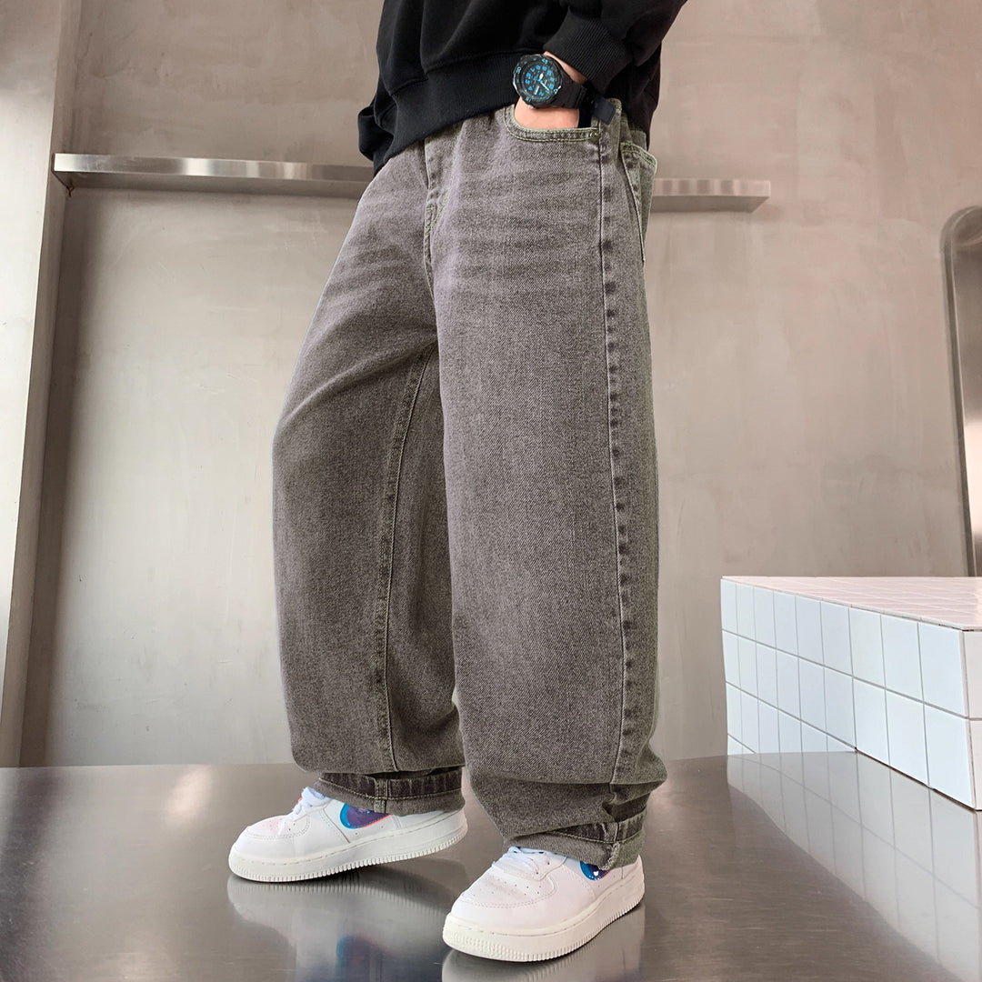 Men's Wide Jeans Mune Fashion