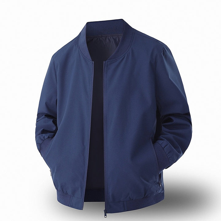 Men's Fashionable Bomber Jacket with Practical Pockets Mune Fashion