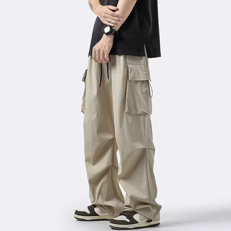 Men's Cargo-Style Pants with Practical Pockets Mune Fashion