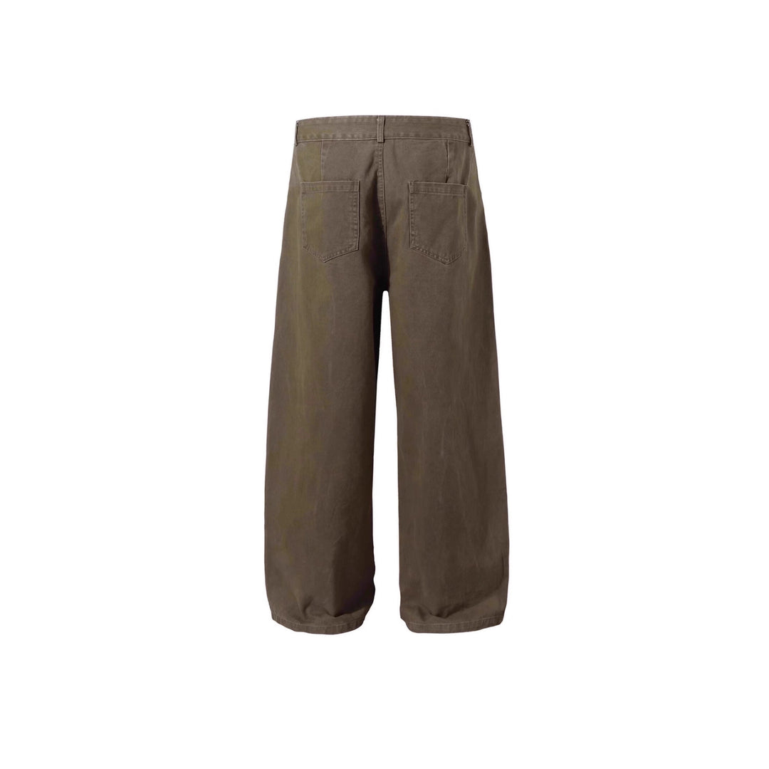 Women's Wide-Leg Trousers with Pleats Mune Fashion