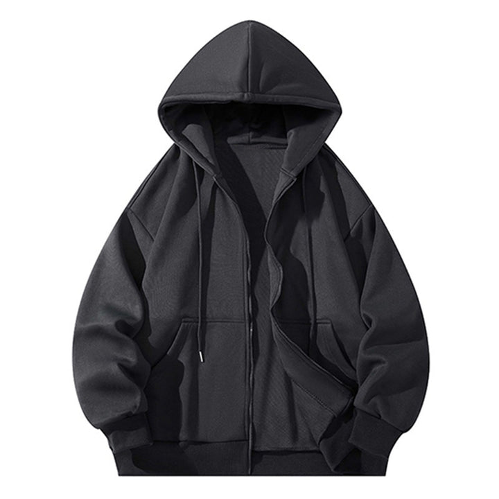 Men's Oversize Zip-Up Hoodie made of heavy sweatshirt quality with kangaroo pockets Mune Fashion