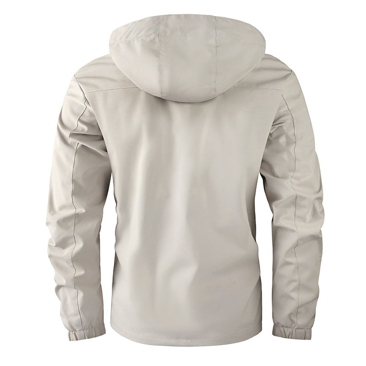 Men's water-repellent field parka with hood, insulating lining, and multifunctional pockets Mune Fashion