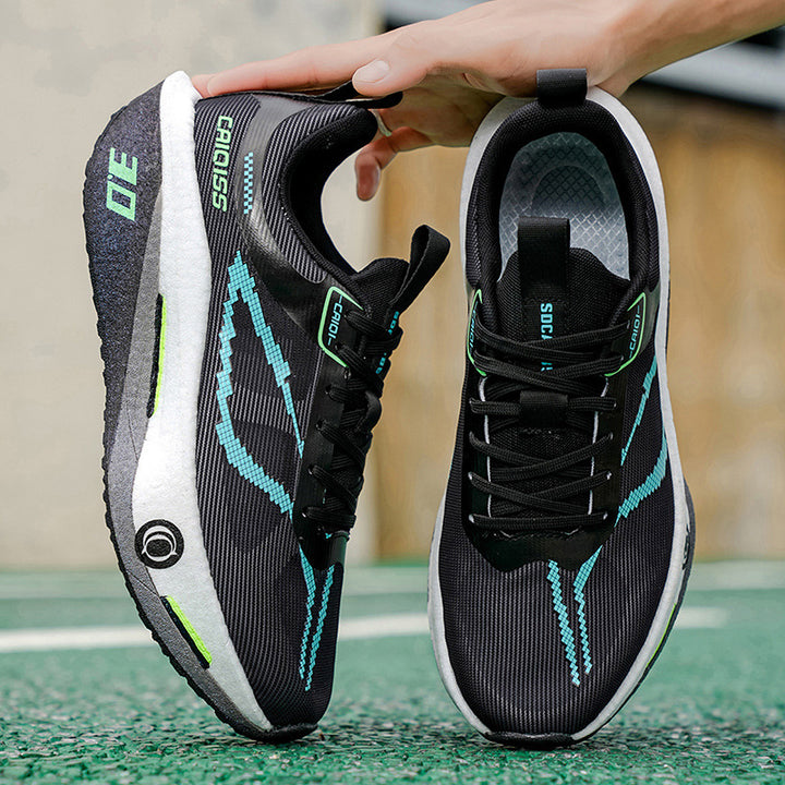 Unisex breathable performance running shoes with extra cushioning EVA midsole and mesh upper Mune Fashion