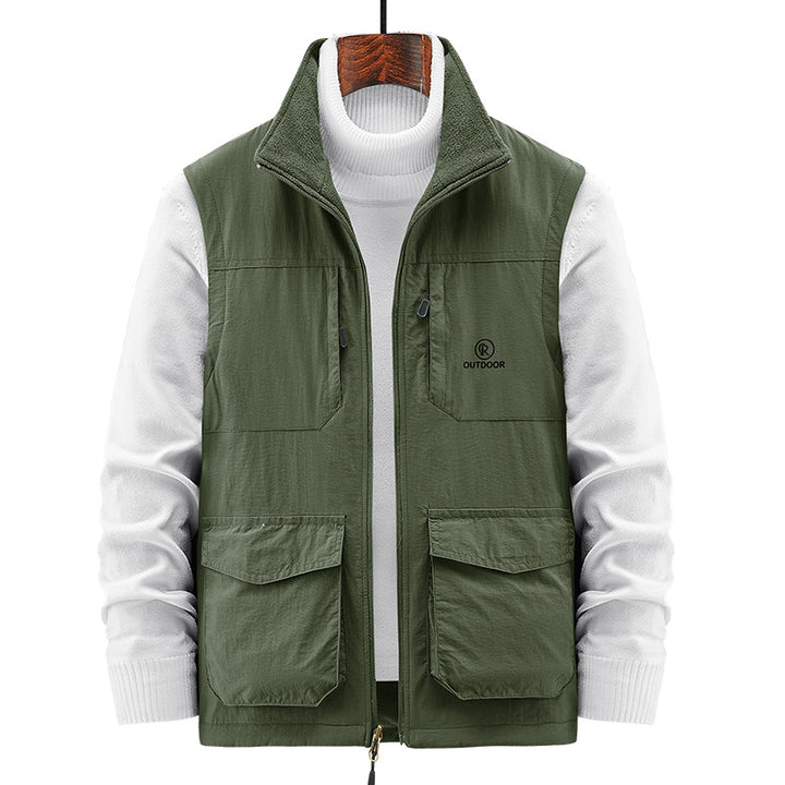 Men's Robust Functional Vest with Many Pockets Mune Fashion