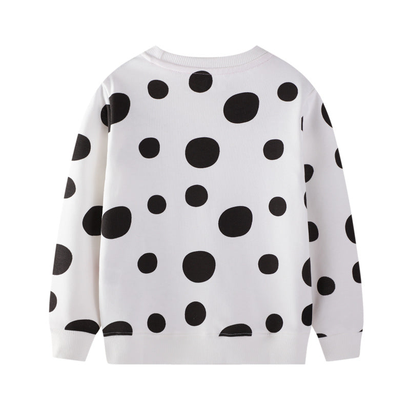 Girl's sweatshirt with cheerful bee motif Mune Fashion