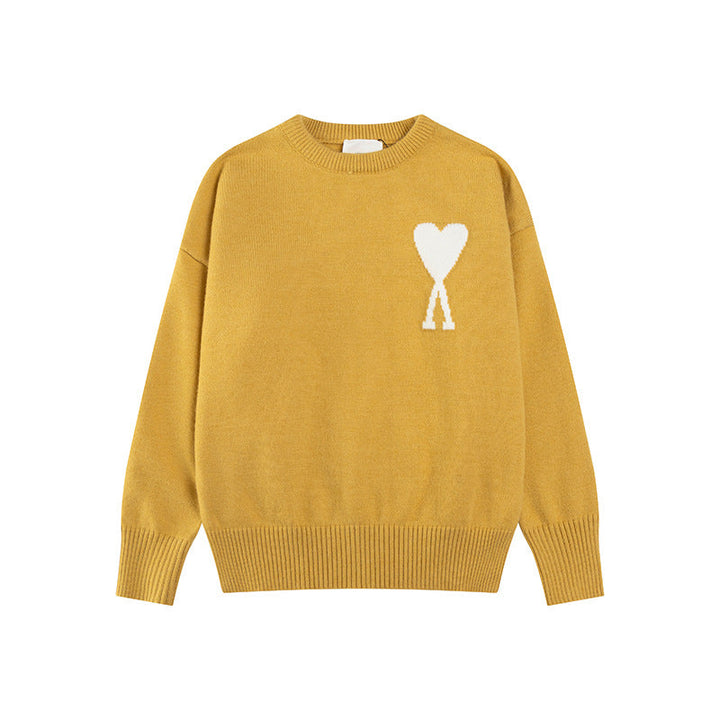 Mune | Heart-Embroidered Women's Sweater