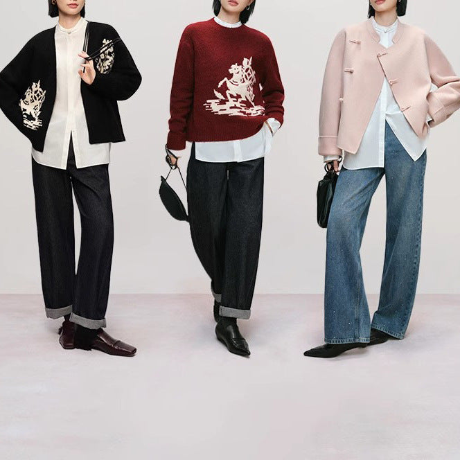 Women Elegant and Fashionable Oversized Blouse Drune