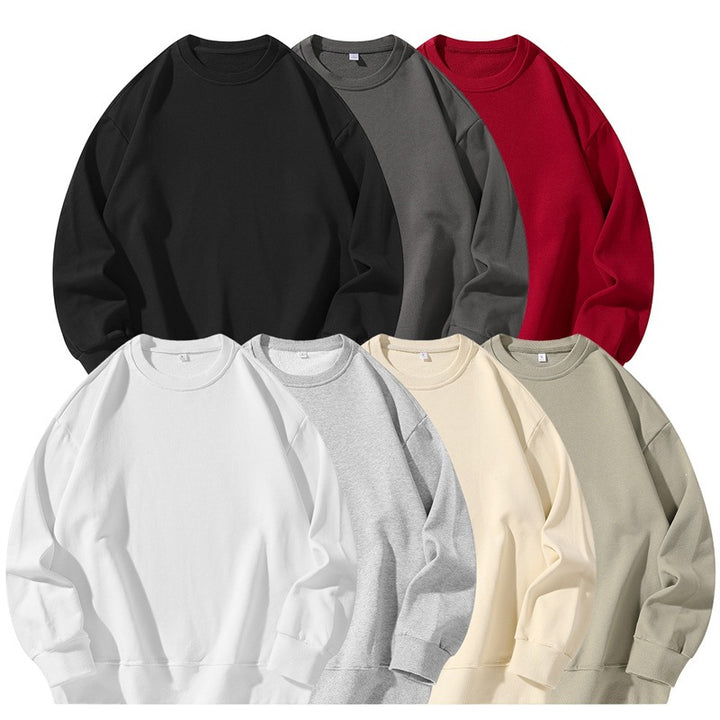 Unisex Oversize Sweatshirt with Round Neck, Dropped Shoulder and Ribbed Hem Mune Fashion