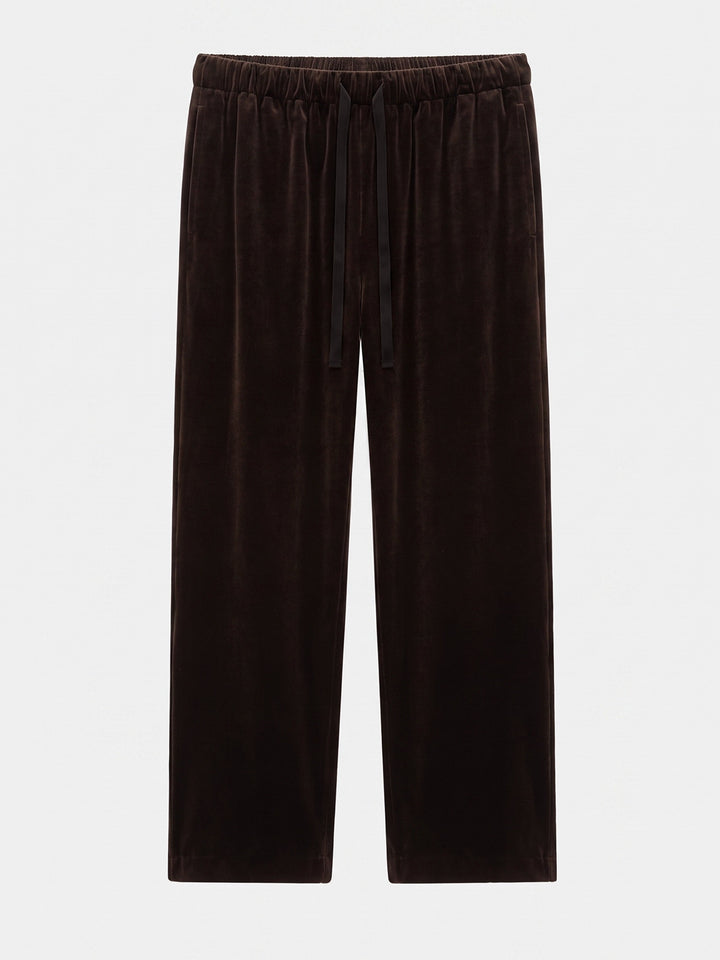 Ladies Luxury Velvet Lounge Pants Mune Fashion