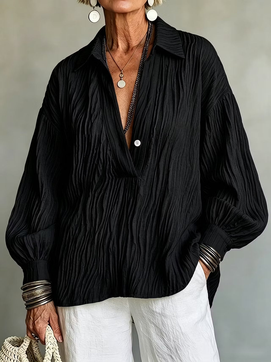 Women's Elegant and Trendy Blouse Mune Fashion