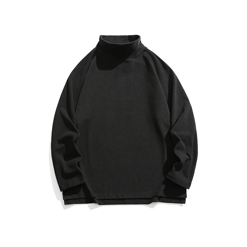 Unisex Oversize Roll Neck Sweatshirt made of soft cotton blend with raglan sleeves Mune Fashion
