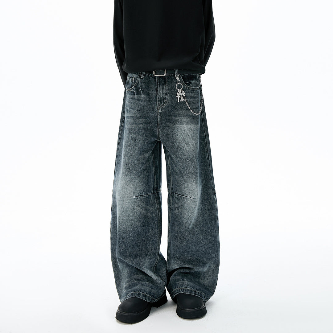 Unisex Trendy Wide Cut Jeans Mune Fashion