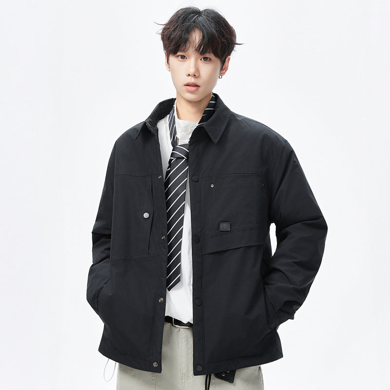 Herren Funktionale Fieldjacke mit Thermofutter und Utility-Taschen Mune Fashion