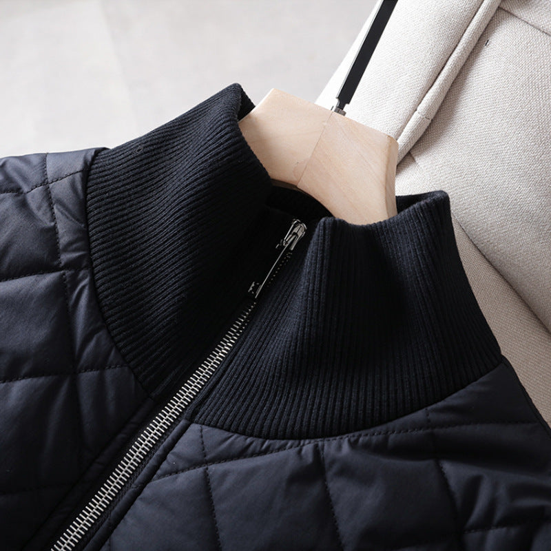 Women's Fashion Quilted Long Coat Mune Fashion