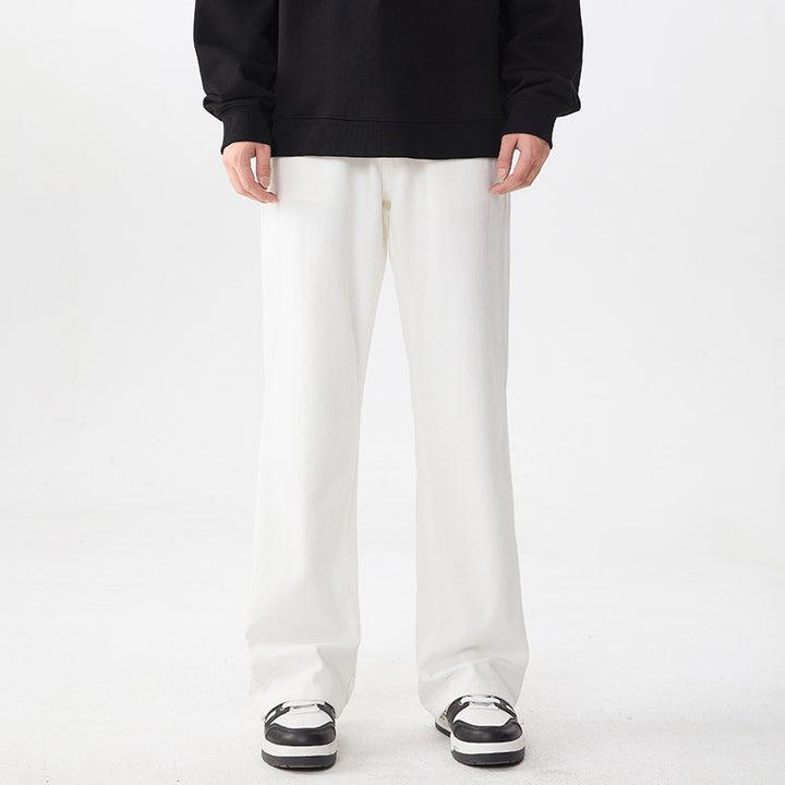 Men's Extra Wide Cotton Blend Lounge Pants with Drop Crotch and Side Pockets Mune Fashion
