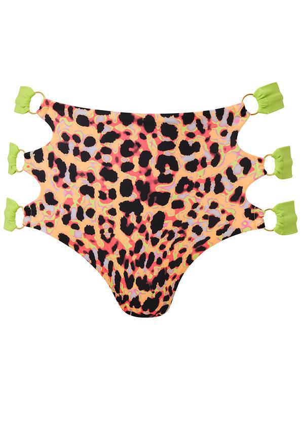 Women's High-Waisted Bikini Set with Fashionable Leopard Print and Exciting Cut Mune Fashion