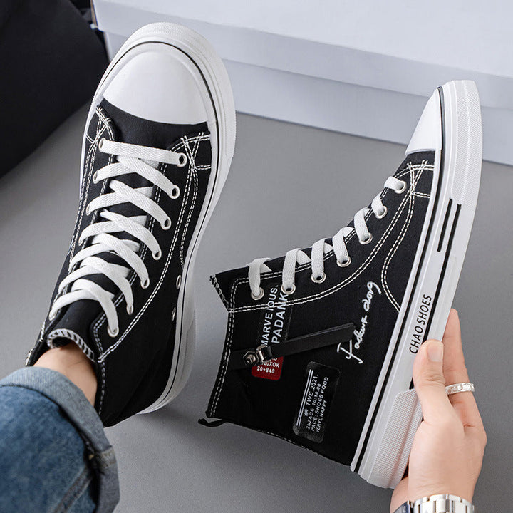 Women's High Sneakers with Modern Design and Comfortable Insole Mune Fashion